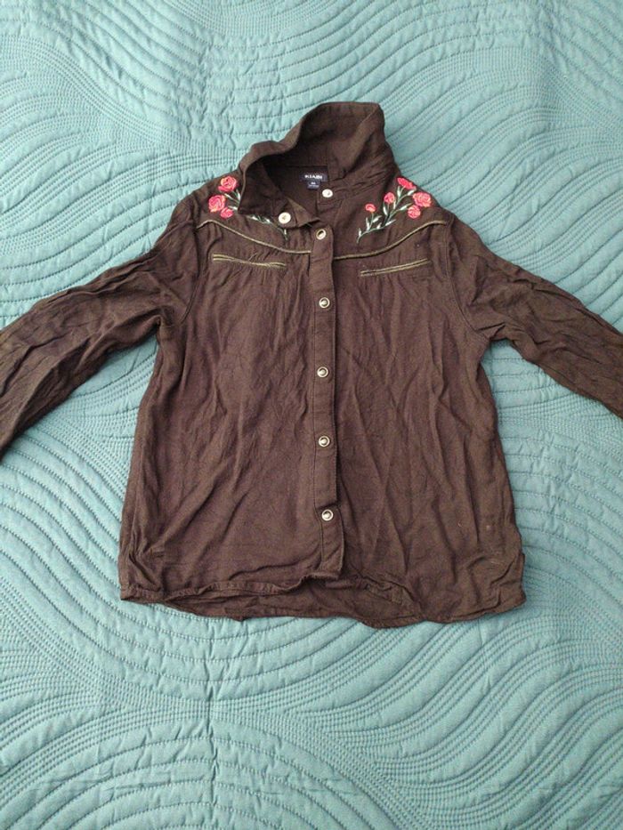 Chemise noir Kiabi 8 ans - photo numéro 2