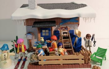 Chalet de montagne playmobil