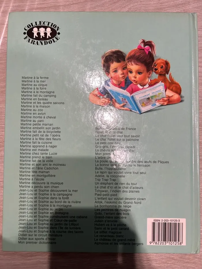 livre vintage "Martine apprend à nager" - photo numéro 2