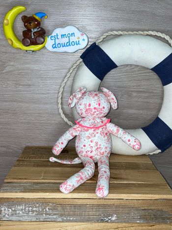 PB43 doudou souris 🐭 petit bateau