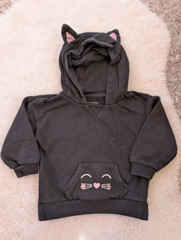 Sweat 12-18 mois chat