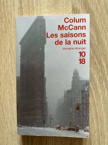 Les saisons de la nuit de Colum McCann