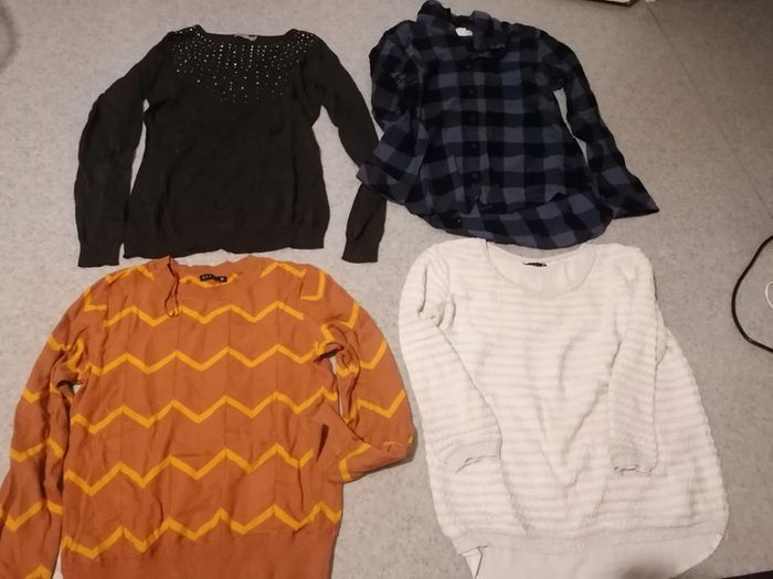 Pull chemise 2€ pcs