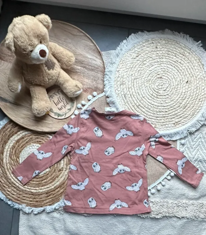 Blouse rose Hedwige H&M 18M 80cm - photo numéro 2