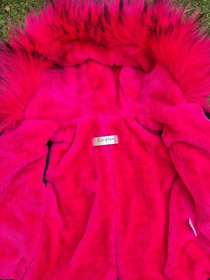 Manteau fausse fourrure doux et chaud - photo numéro 10