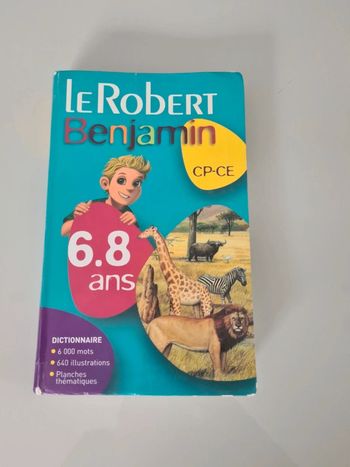 Dictionnaire Le Robert Benjamin