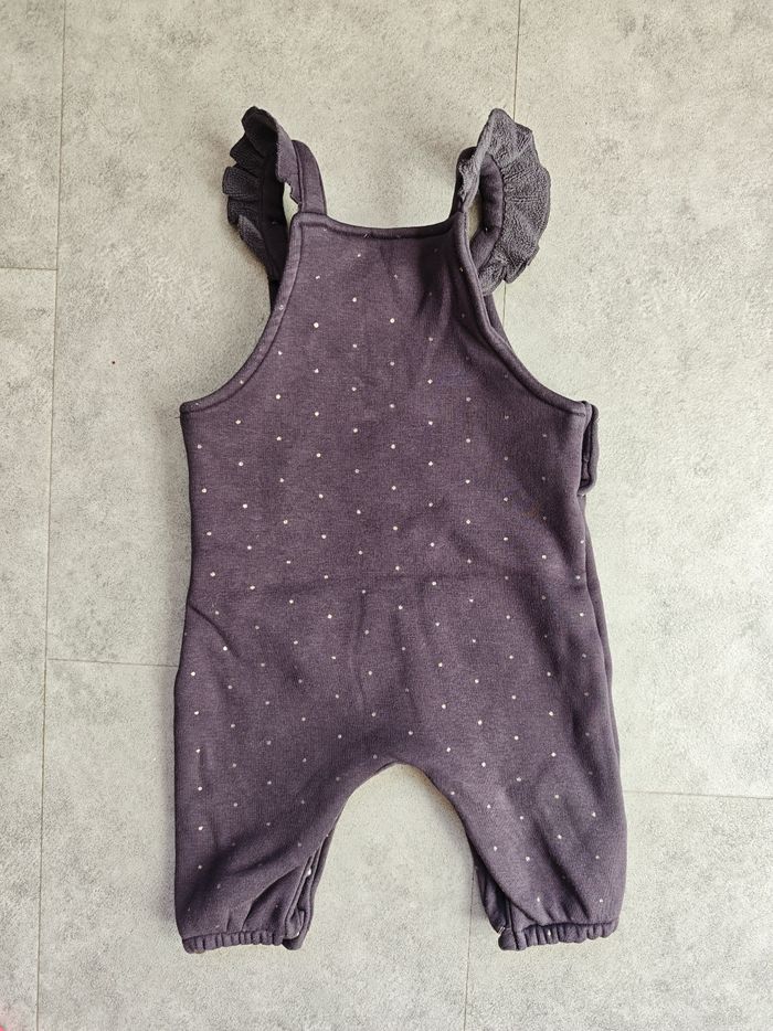 6 mois  (68 cm) - salopette fille doublée polaire (DPAM) - photo numéro 2