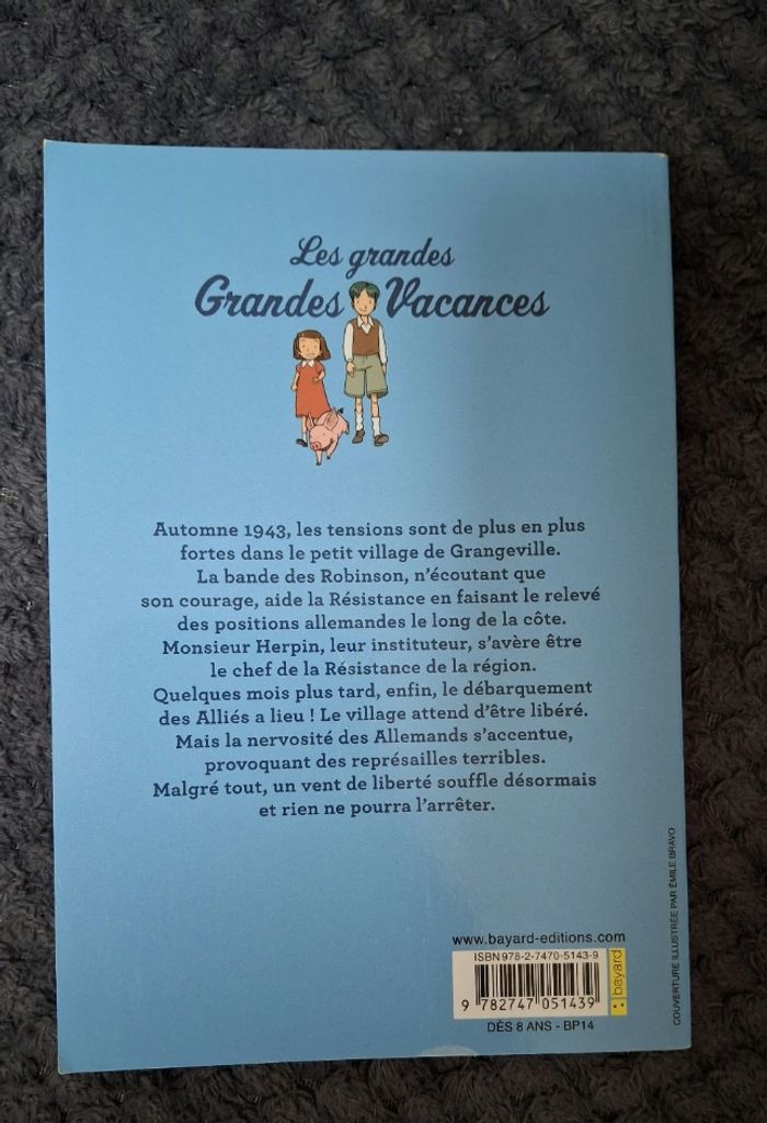 Livre les grandes vacances - photo numéro 2