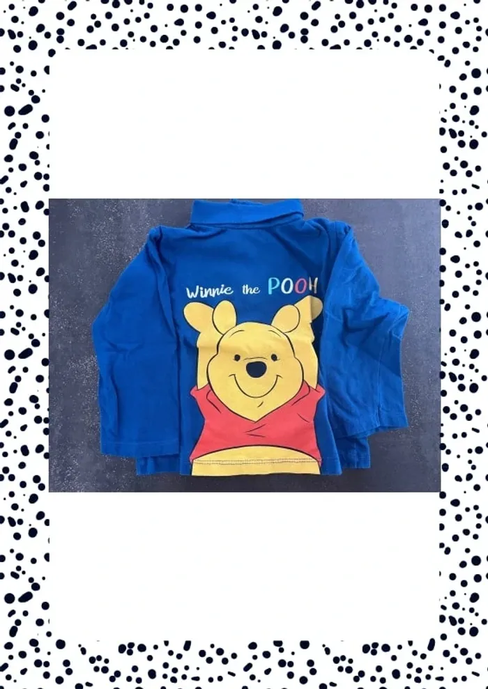 Sous pull Winnie l’ourson taille 9 mois Disney