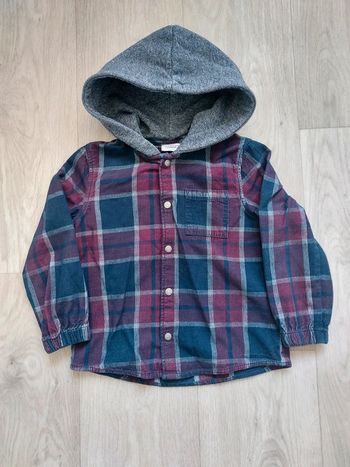 Chemise à carreaux à capuche TAO 2A