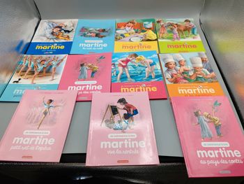 11 livres j'apprends à lire avec Martine