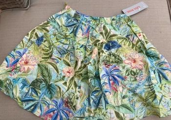 Jupe thème Jungle Lisa rose 12 ans neuve prix 21,9