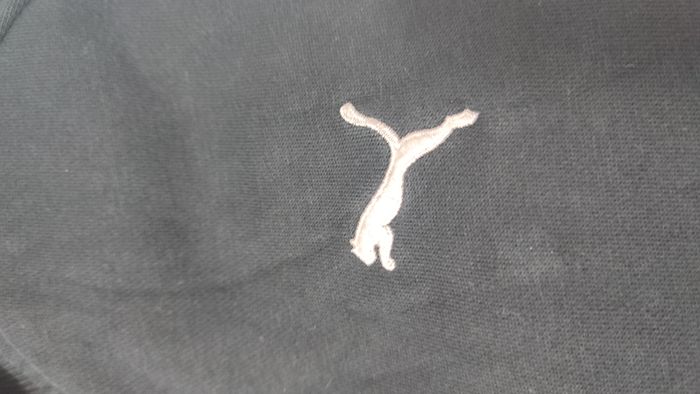 Vêtement vintage de marque Puma Virqin active veste zippé noir L #D84 - photo numéro 3