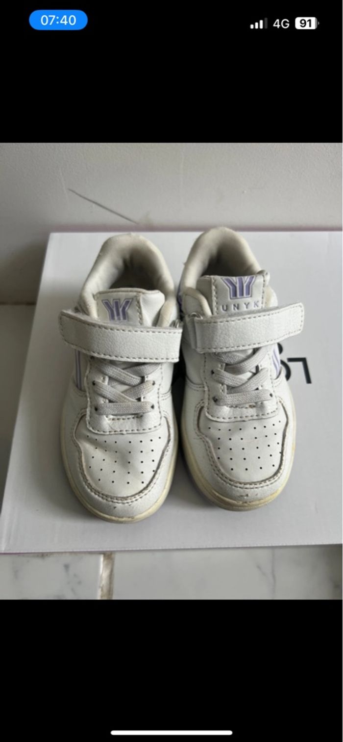 Basket fille blanche - photo numéro 4