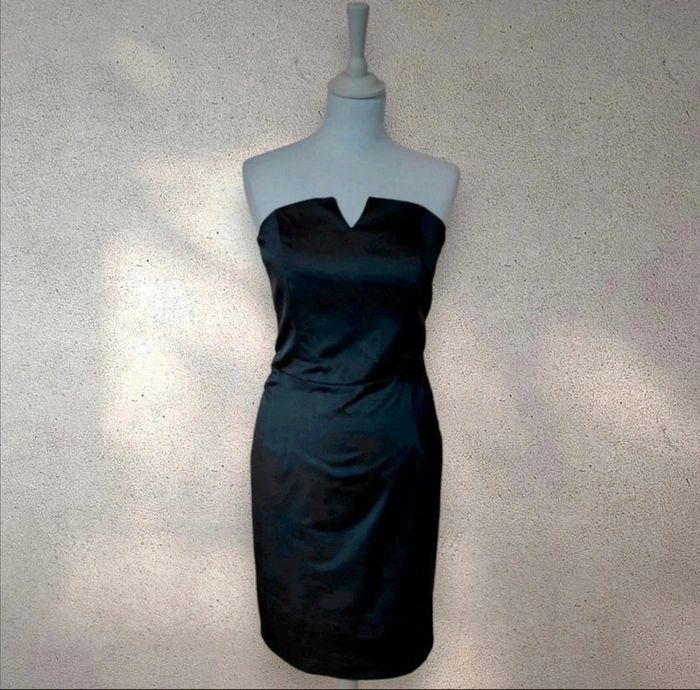 Robe bustier noire Axara taille 36