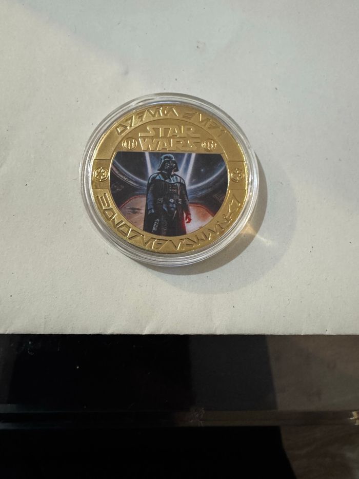Lot de 5 pièces doré star wars - photo numéro 6