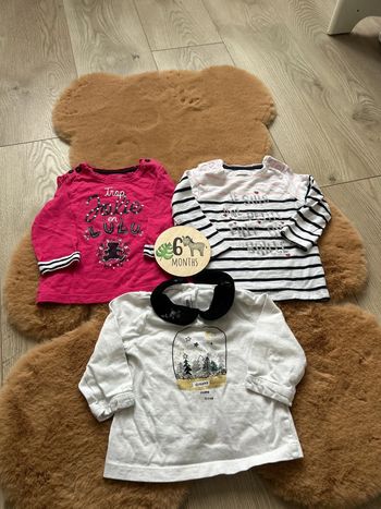 Lot de 3 T-Shirt bébé fille