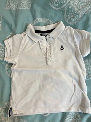 Polo manches courtes 9 mois Kiabi