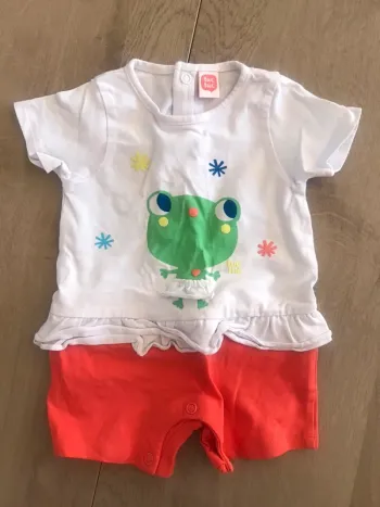 Combinaison short à manches courtes
