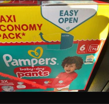 Pampers pants t6