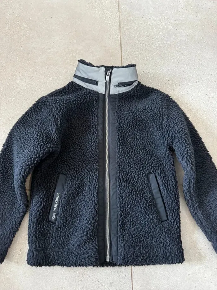 Blouson navy Ikks, taille 8 ans 128cm, très bon état