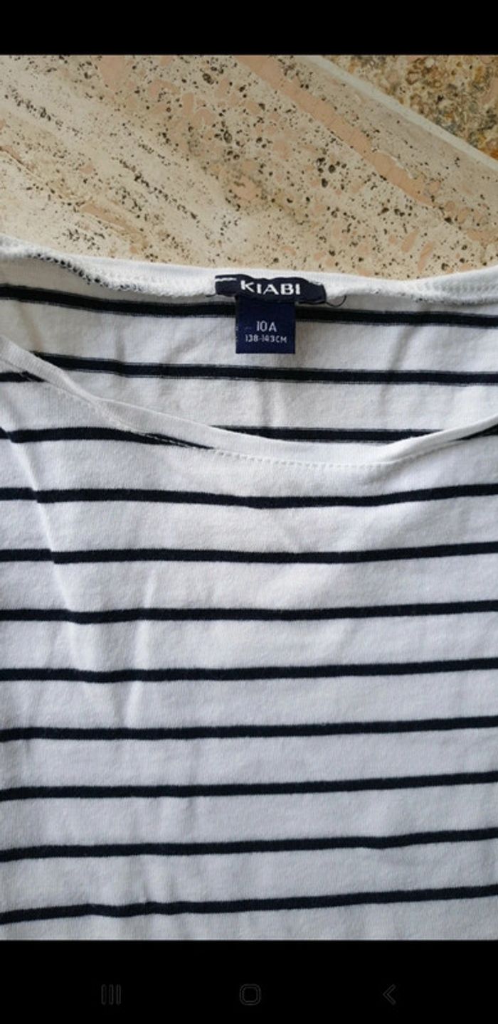 T-shirt manches longues 10 ans fille - photo numéro 4