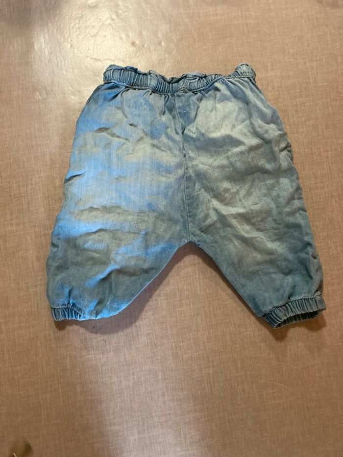 Pantalon sarouel en Tencel Kimadi - Taille 6 mois - photo numéro 3