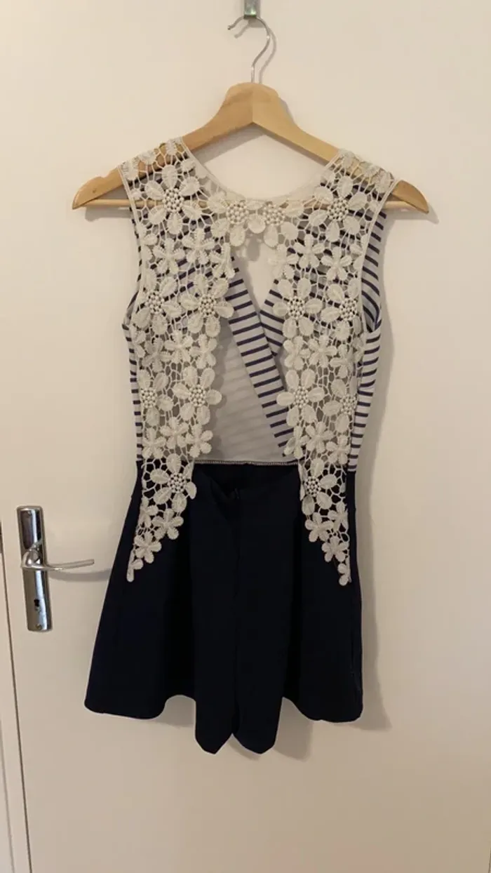 Combi short marinière - photo numéro 3