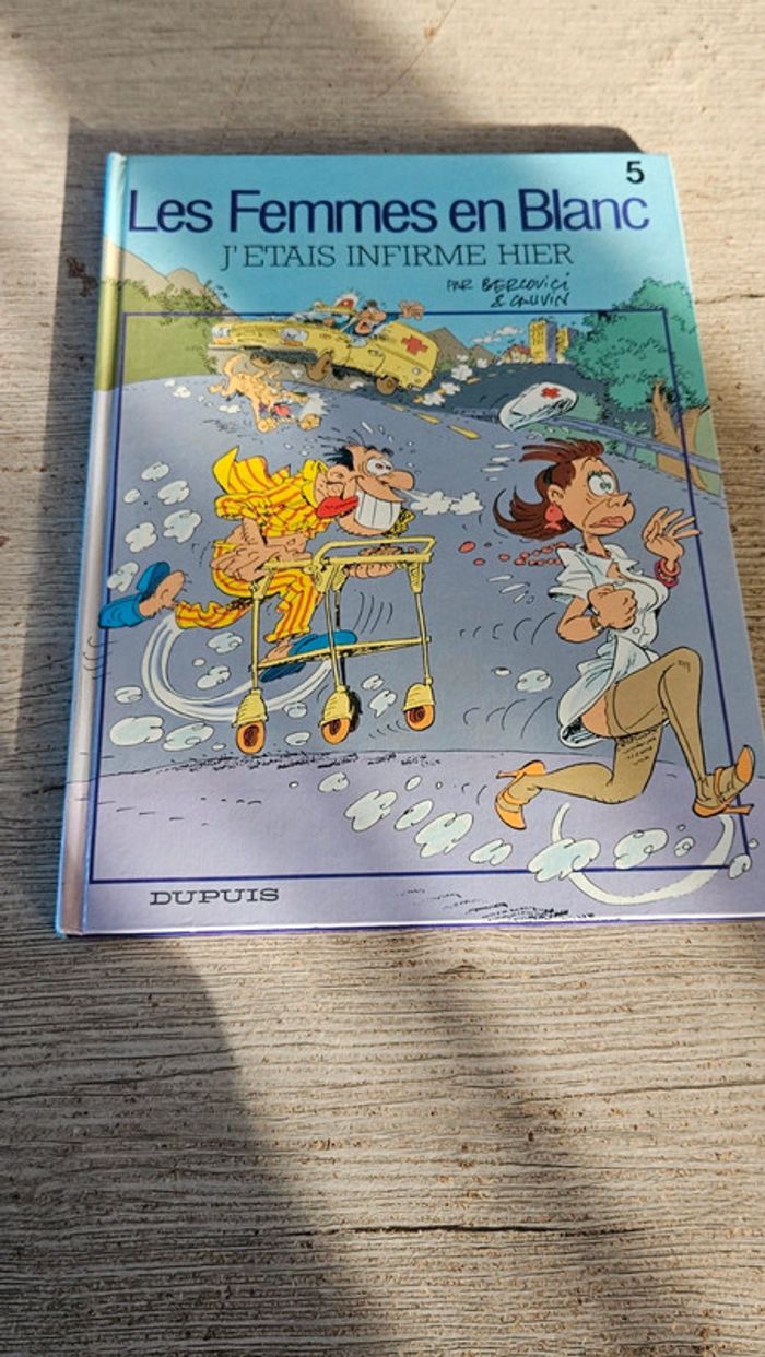 BD Dupuis Les Femmes en Blanc, n°5 J étais infirme hier, bon état