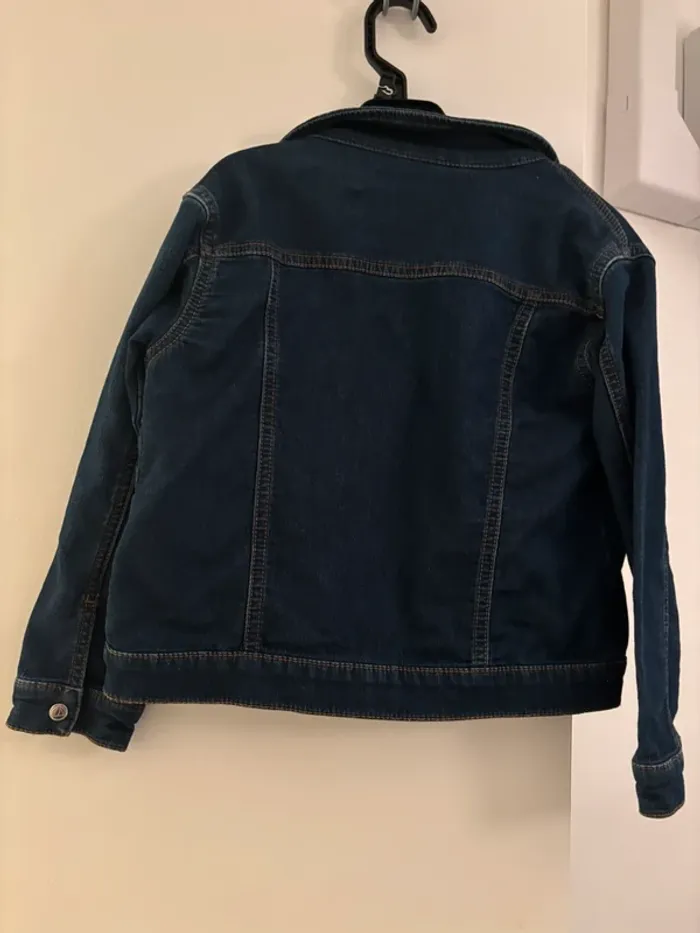 Veste en jean petit bateau 6 ans - photo numéro 2
