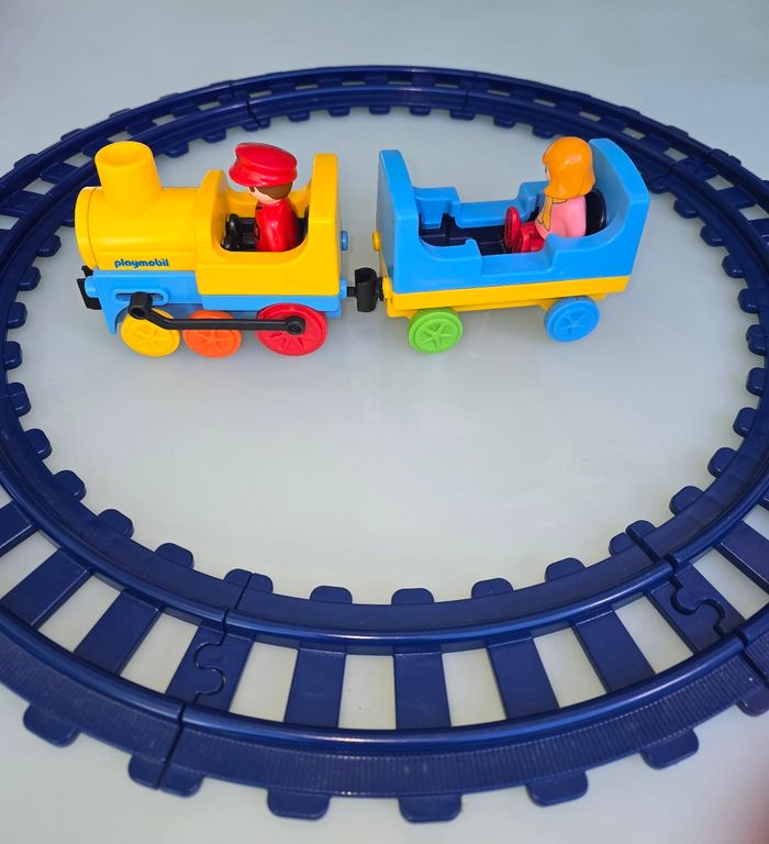 123 playmobil train 6760 complet - photo numéro 2