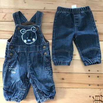 Lot de 2 vêtements en jean