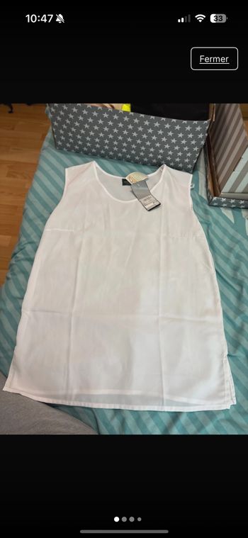 Chemisier sans manches