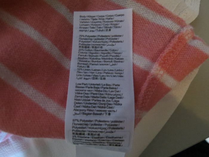 🌸 HAUT RAYÉ ROSE & BLANC – EFFET 2-EN-1 ULTRA TENDANCE 🌸 - photo numéro 8