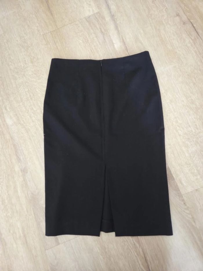 jupes mi-longue Zara noir taille S - photo numéro 3