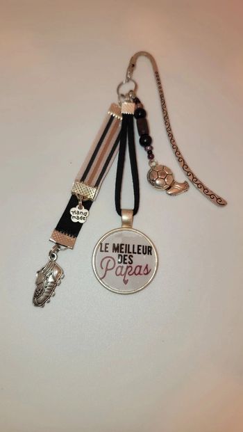 Cadeau papa, marque page " le meilleur des papas"