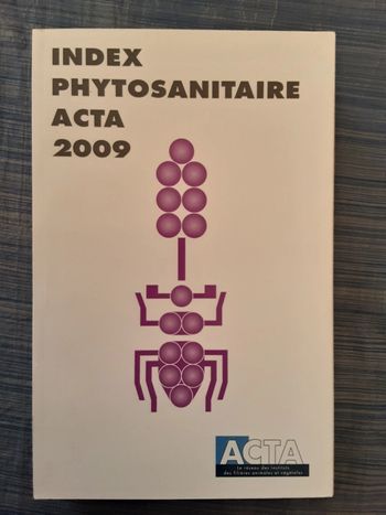 Index phytosanitaire ACTA 2009