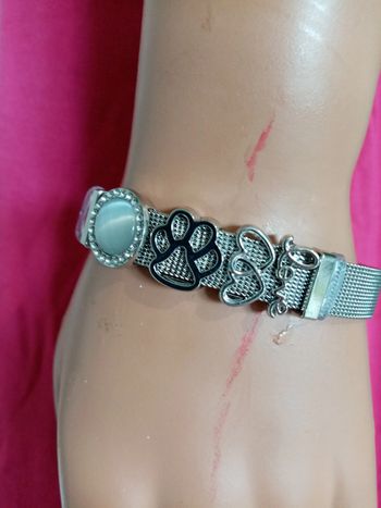 Bracelet à breloques acier inoxydable