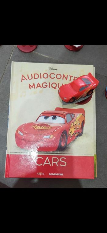 Numéro14 Livre et figurine édition audiocontes Magiques Altaya édition disney audio compte conte