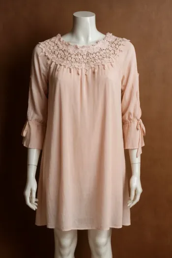 Tunique élégante Viola Moda Taille Unique Fabriquée en Italie