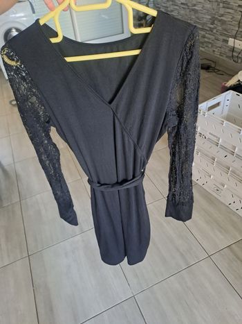 Robe noir Manches dentelle Cupshe Taille L 