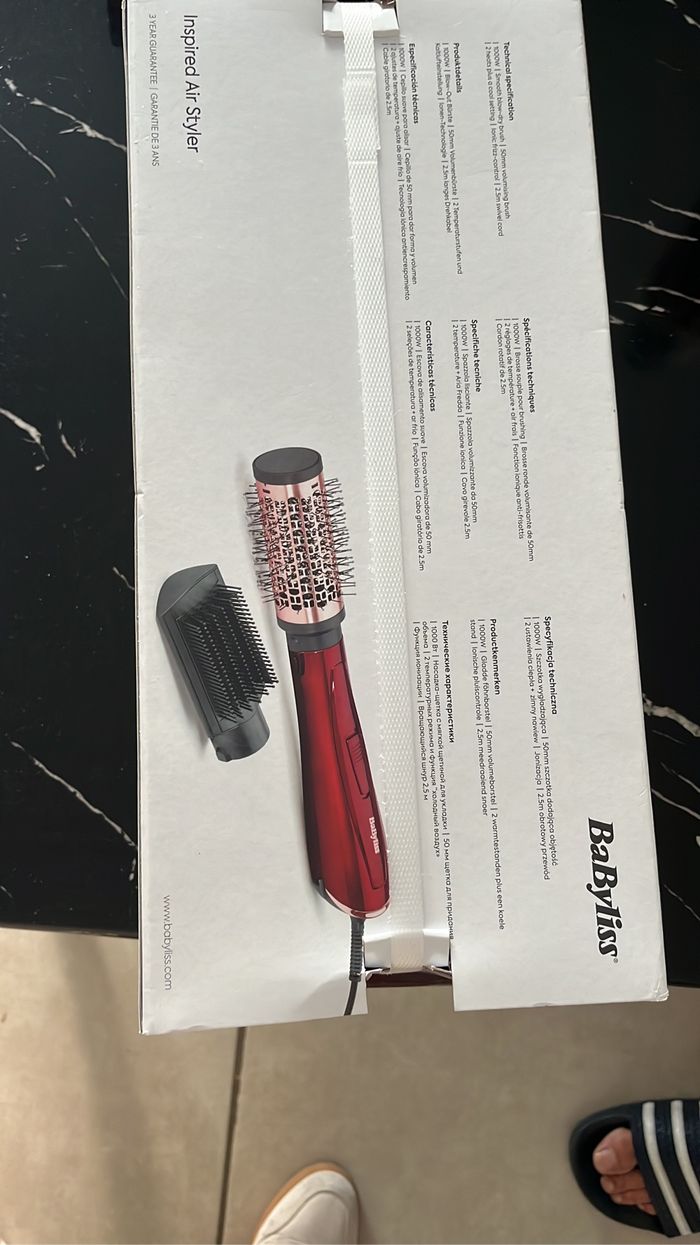 Brosse chauffante babyliss neuf - photo numéro 2