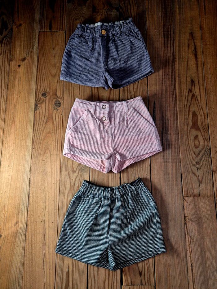 Lot de 3 shorts d hiver