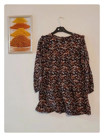 Magnifique robe légère fleurie pour l été "TEX" taille 7-8 ans