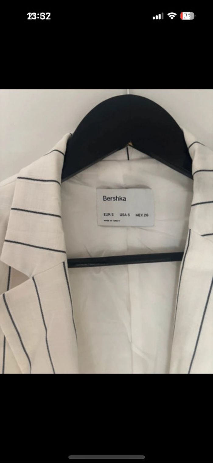 Blazer à rayure bershka - photo numéro 2