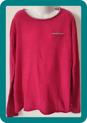 Pull rose 10 ans Okaïdi fille