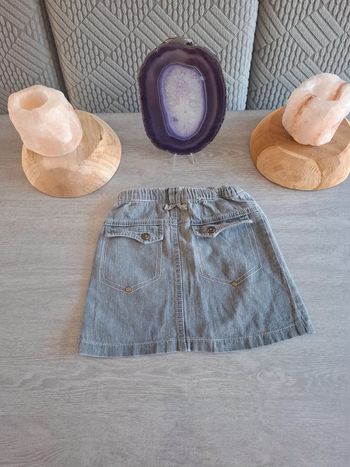 Jupe en jean grise 24 mois - très bon état