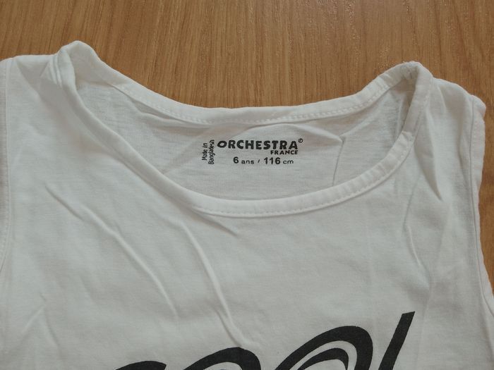Débardeur garçon 6 ans Orchestra - photo numéro 3