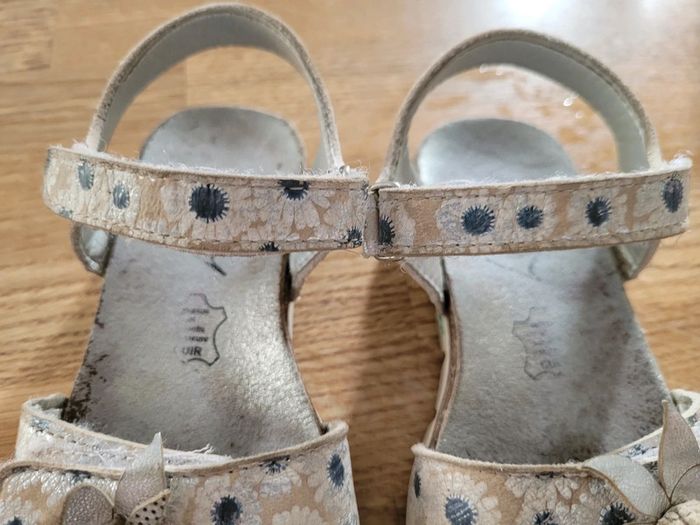 Sandales cuir scratch 26 - photo numéro 4