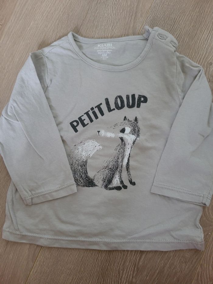 Tee shirt manches longues 6 mois